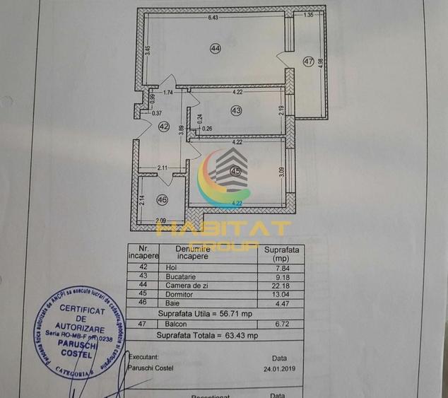 Apartament 2 camere mobilat-Metalurgiei - 9