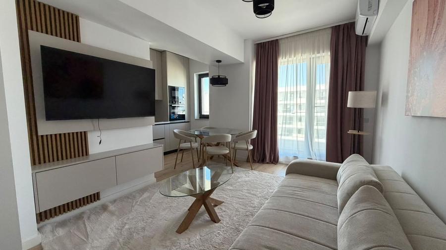 Apartament 2 camere, balcon 11 mp, încălzire geotermală – First Estates Pipera - 1