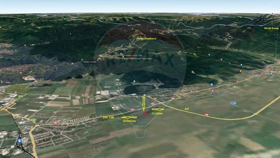 Teren agricol extravilan de 9650 mp, în Cristian