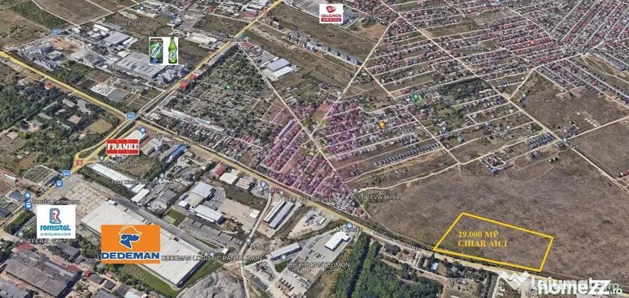 Teren de 29000 mp, în Pantelimon