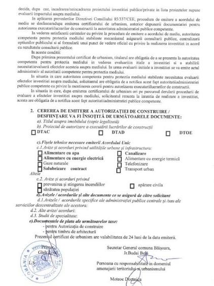 Teren de 1000 mp, în Băișoara