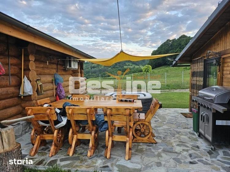 Casă cu 2 camere cu Teren 1500 Mp în Drăgănești