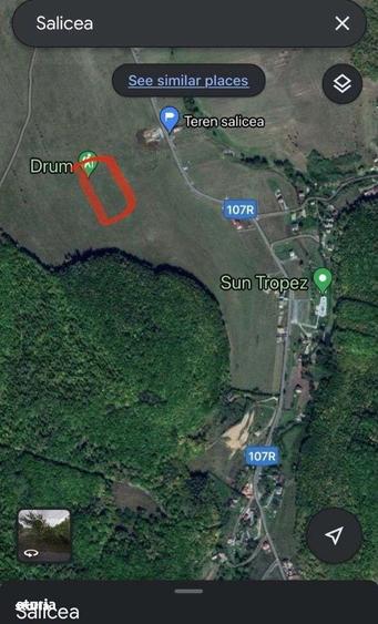 Teren de 1000 mp, în Ciurila