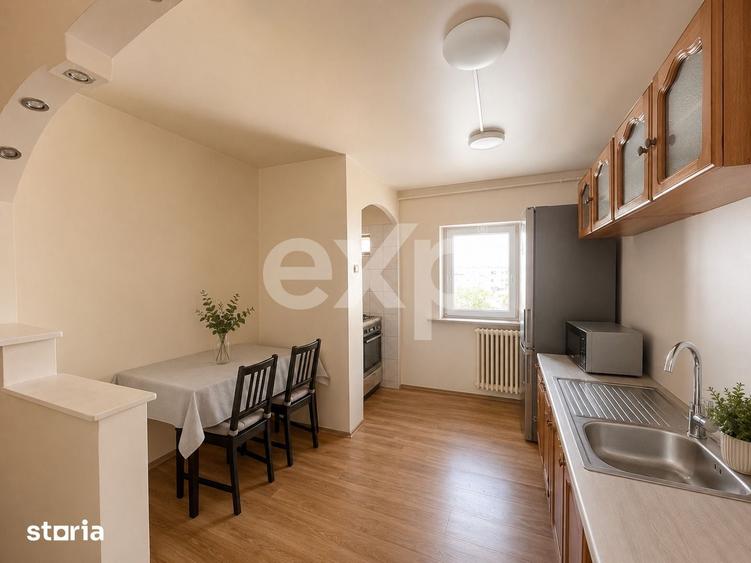 Apartament cu 2 camere semidecomandat în Găvana