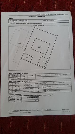 Casă cu 4 camere în Ciungetu