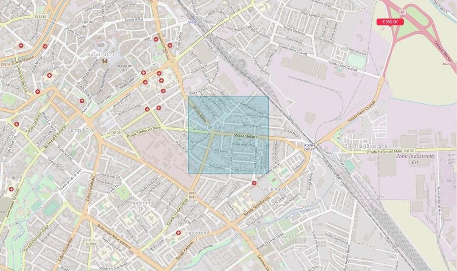 Teren Construcții intravilan de 368 mp, în Ștefan cel Mare
