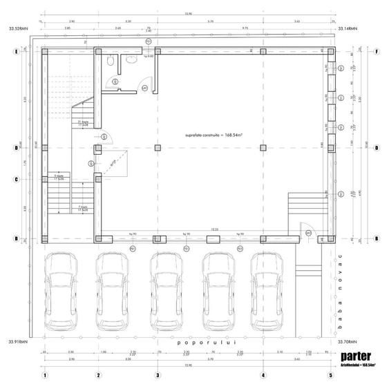 Spațiu comercial, de 1,000 mp, în Central