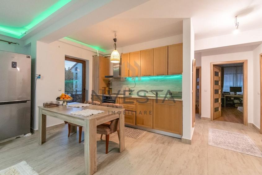 Apartament cu 4 camere semidecomandat, mobilat în Europa