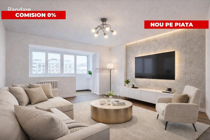 Apartament cu 3 camere decomandat în Titulescu