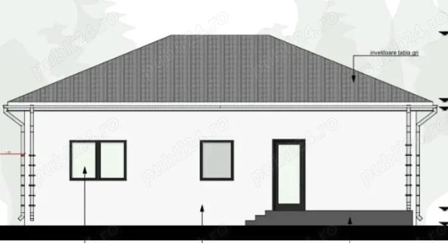 Casă cu Teren 410 Mp în Bordei