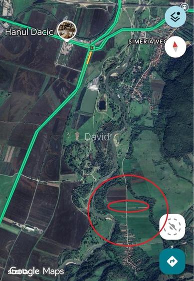Teren de 9200 mp, în Băcia