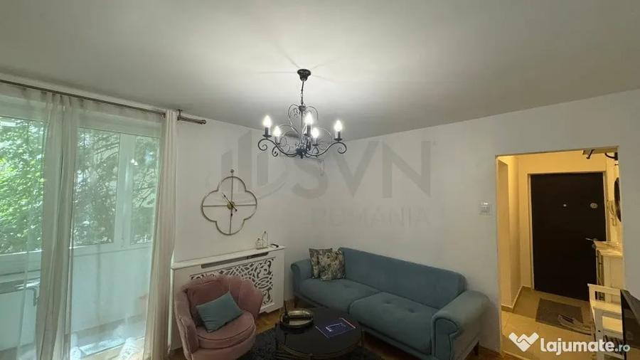 Apartament cu 2 camere decomandat în Romană
