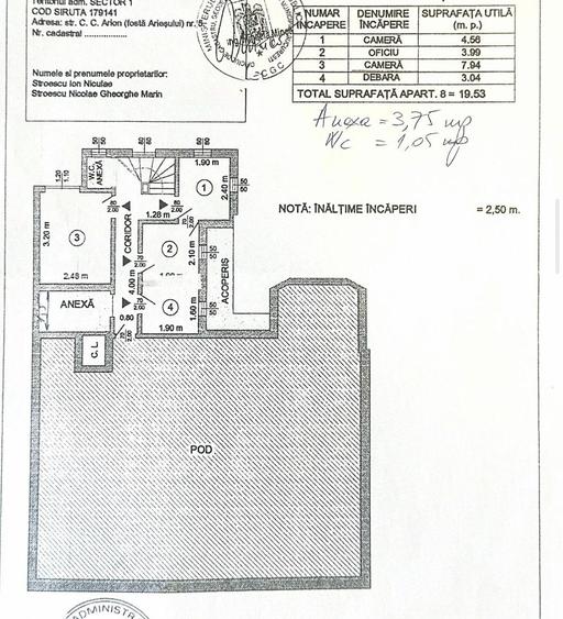Apartament cu 2 camere decomandat în Titulescu