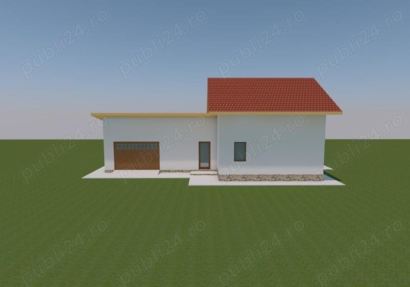 Casă cu 3 camere cu Teren 403 Mp în Roman