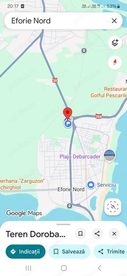 Teren de 417 mp, în Nord