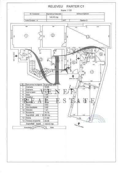 Casă individuală cu 10 camere cu Teren 234 Mp în Barbu Văcărescu