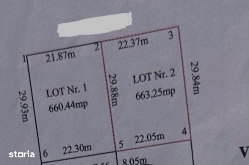 Teren de 660 mp, în Ciorogârla