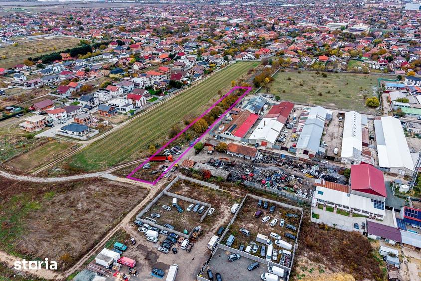 Teren de 2500 mp, în Bujac
