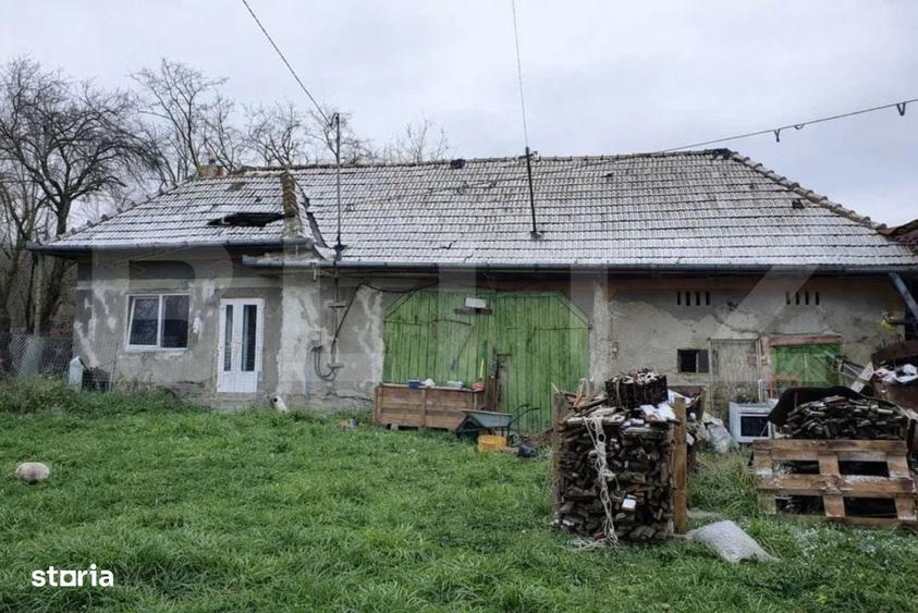 Casă cu 2 camere cu Teren 1700 Mp în Feleacu
