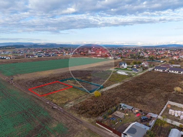 Teren Construcții intravilan de 639 mp, în Hărman