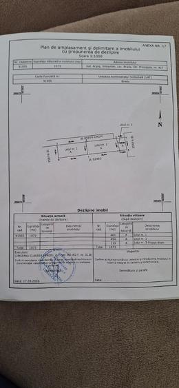 Teren de 460 mp, în Bradu