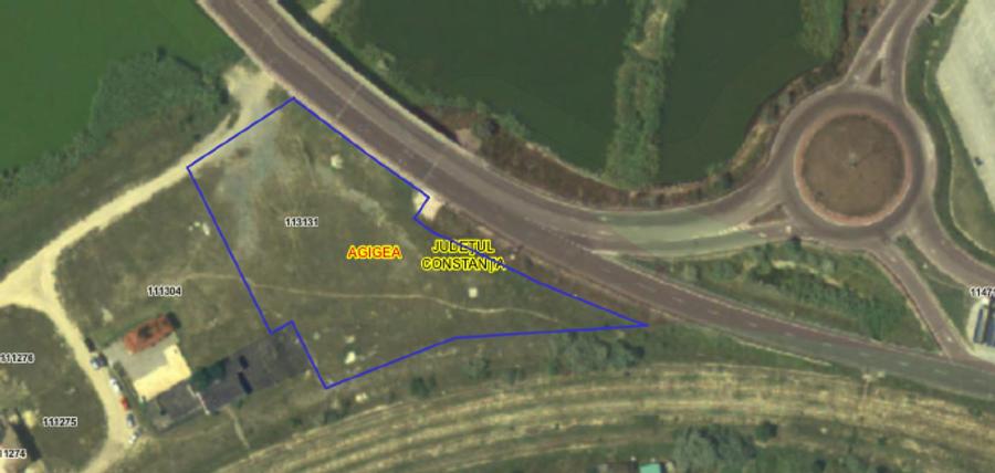 Teren Construcții intravilan de 5271 mp, în Agigea