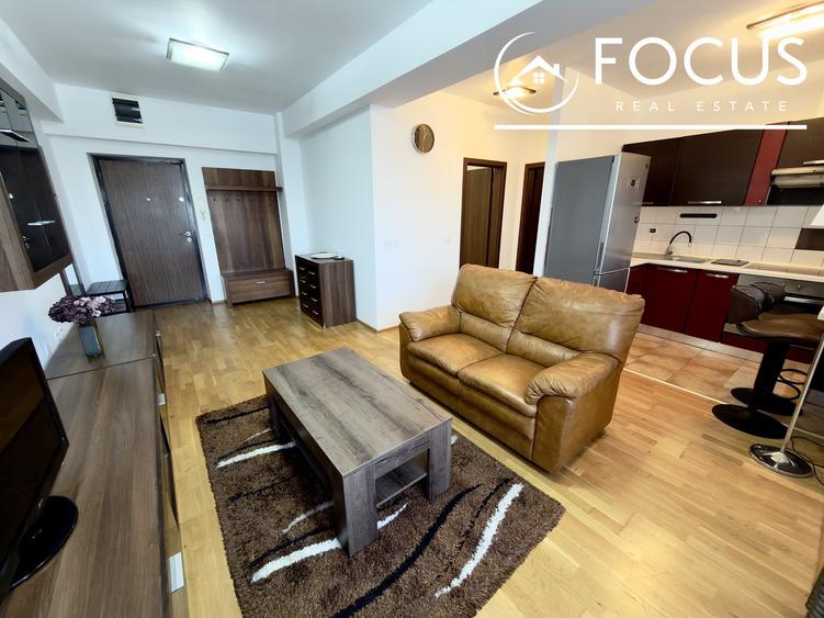 Apartament cu 2 camere semidecomandat, mobilat în Eminescu