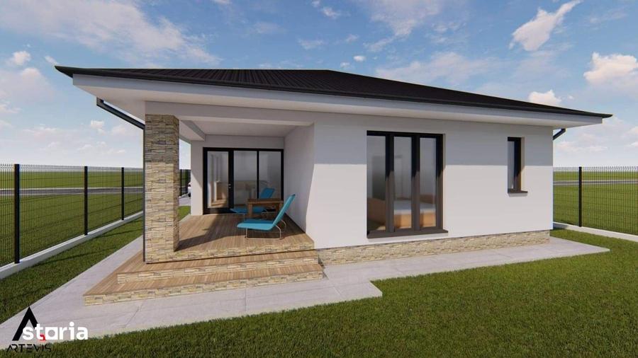 Casă cu 4 camere cu Teren 450 Mp în Central