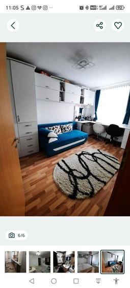 Apartament cu 3 camere semidecomandat în Exterior Vest