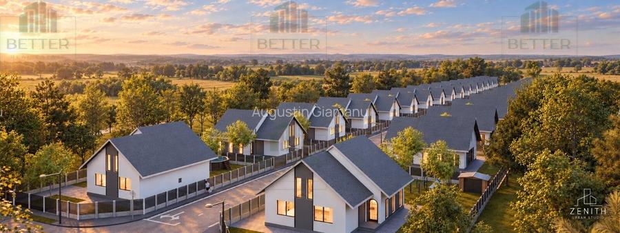 Casă nouă de vânzare 4 camere | Curte 410 mp, Acces asfaltat | Mutare rapidă