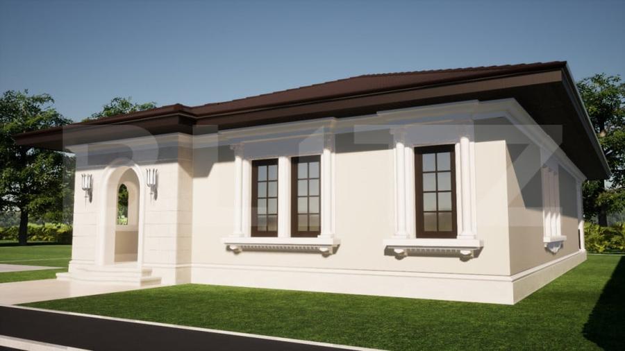 Casă cu 3 camere cu Teren 500 Mp în Central