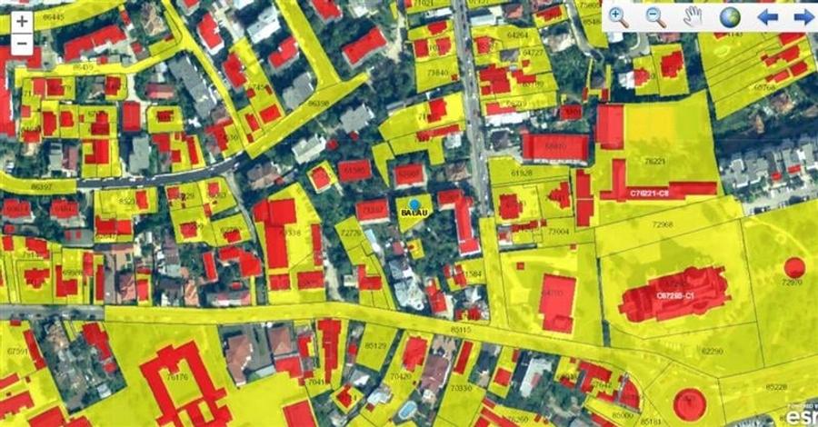 Teren Construcții intravilan de 576 mp, în Banca Națională