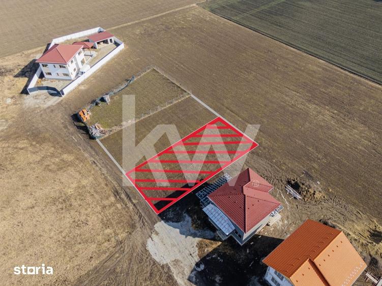 Teren intravilan 585mp Sanpetru, panorama Lempes si padure, Comision 0 - 7