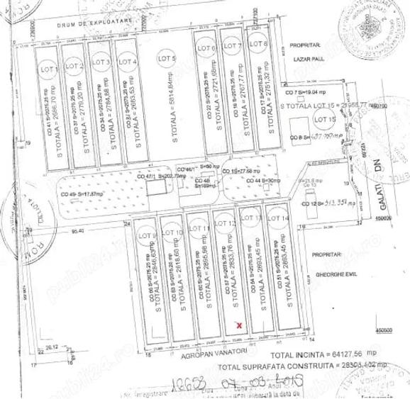 Spațiu comercial, de 2,075 mp, în Vânători