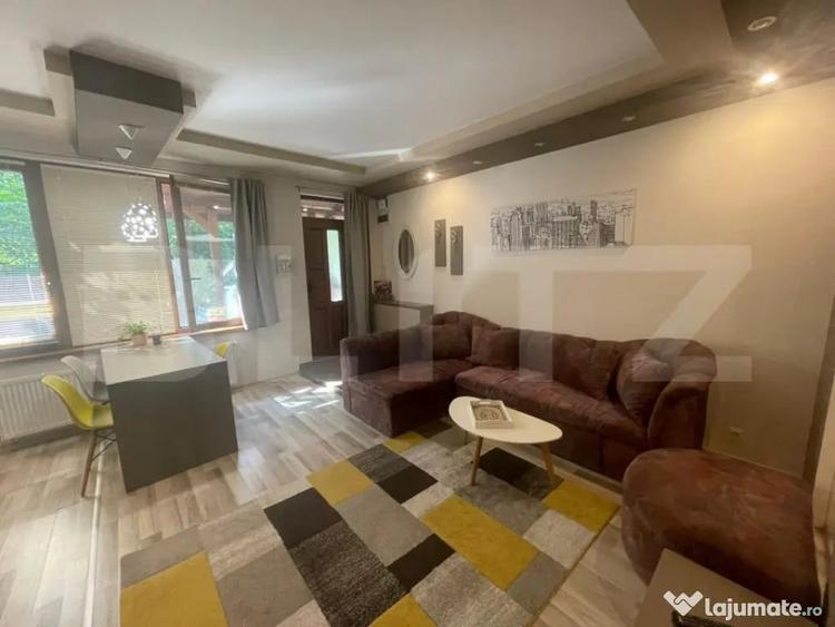Apartament cu 2 camere semidecomandat în Central