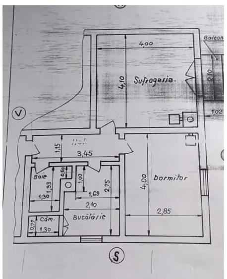 Apartament cu 2 camere decomandat în Calea Moroieni