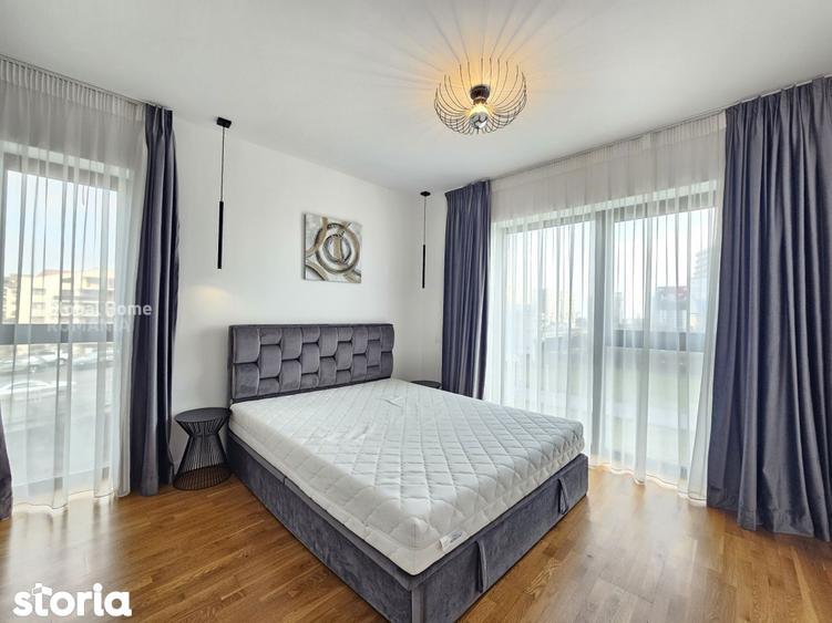 Apartament cu 2 camere decomandat, mobilat în Băneasa