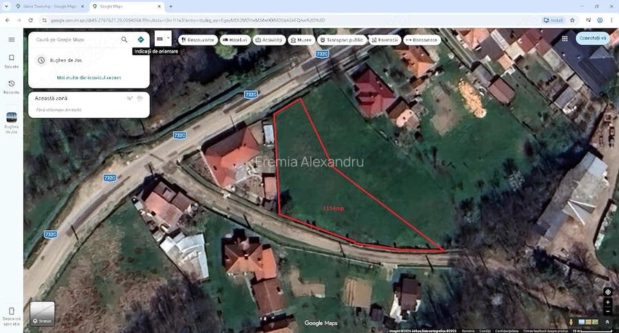 Proprietar vand teren intravilan Bughea de jos, Arges
