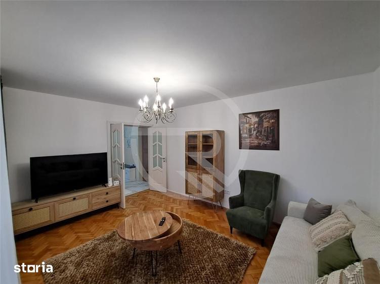 Apartament cu 3 camere, mobilat si utilat, situat in cartierul Gheorgh - 2