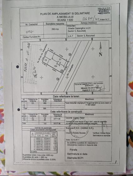Casă cu 2 camere în 23 August (Cațelul)