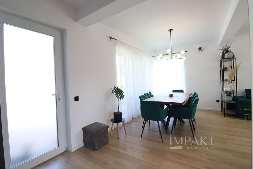 Duplex cu 4 camere cu Canalizare în Chinteni
