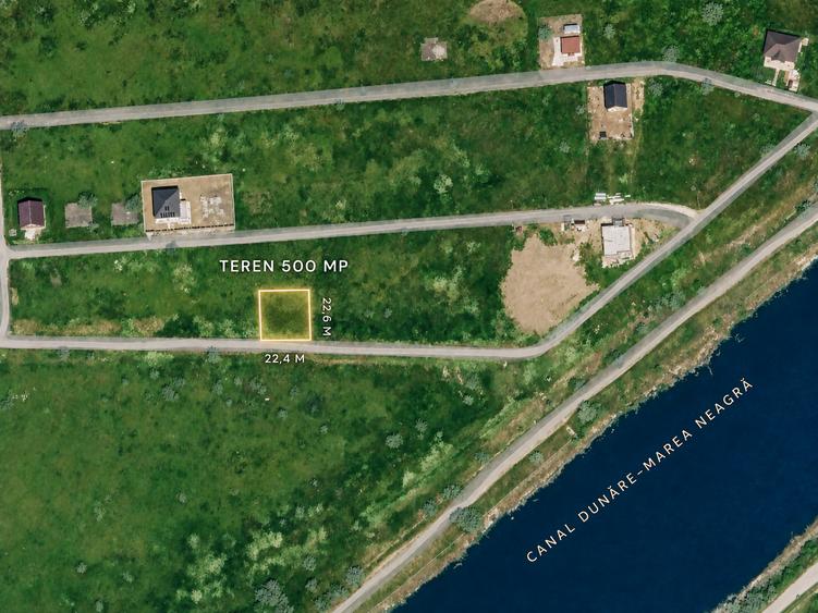 Teren Construcții intravilan de 500 mp, în Lumina