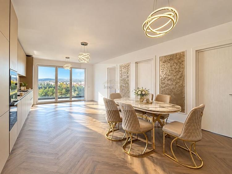 Apartament cu 3 camere semidecomandat, mobilat în Gheorgheni