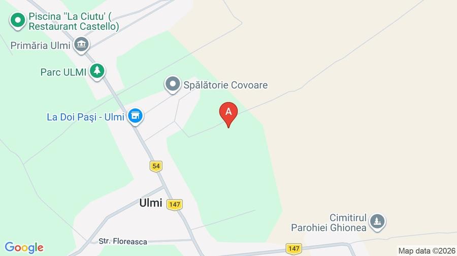 Teren Construcții intravilan de 3600 mp, în Ulmi