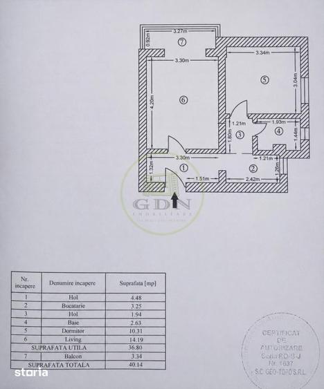 Apartament cu 2 camere, mobilat în Mogoșoaia