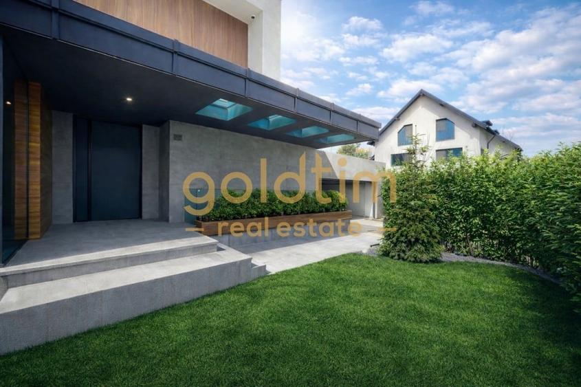 Casă individuală cu 8 camere decomandat cu Piscina în Pipera