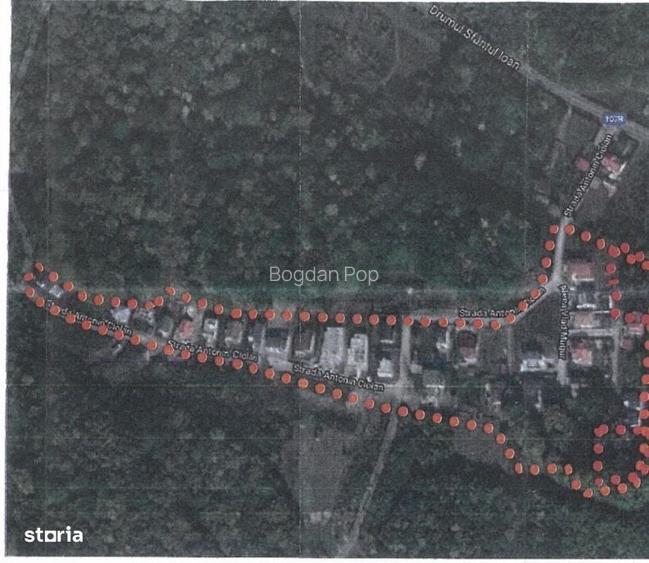 Teren intravilan 1610 mp in Faget Strada Antonin Ciolan, langa pad