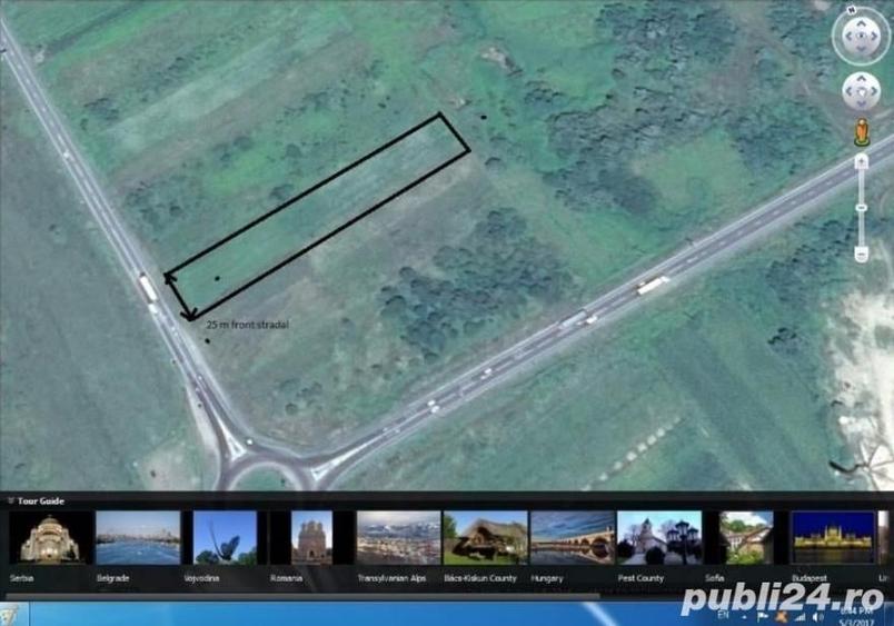 Teren de 4200 mp, în Central