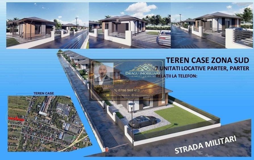 Teren Construcții intravilan de 3712 mp, în Sud