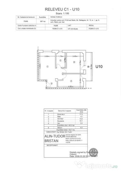 Apartament 2 camere, 53 mp, zona pacurari-rediu - 9